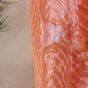 Pulpa de Salmón Rosado Ahumado (kg.)