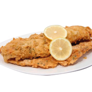 Filet de boga al marinera sazonado con ajo y perejil